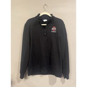 Nike Dri Fit Ohio State Lacrosse 11th Man Quarter Zip Medium
